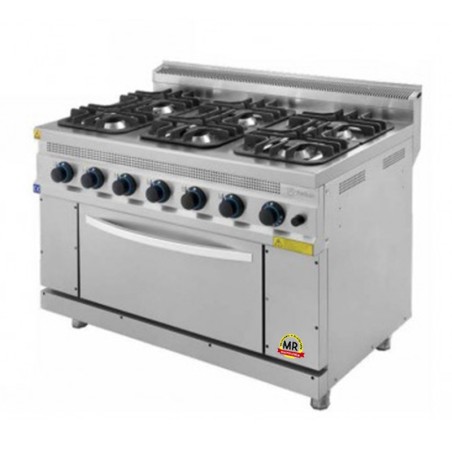 cocina a gas con horno