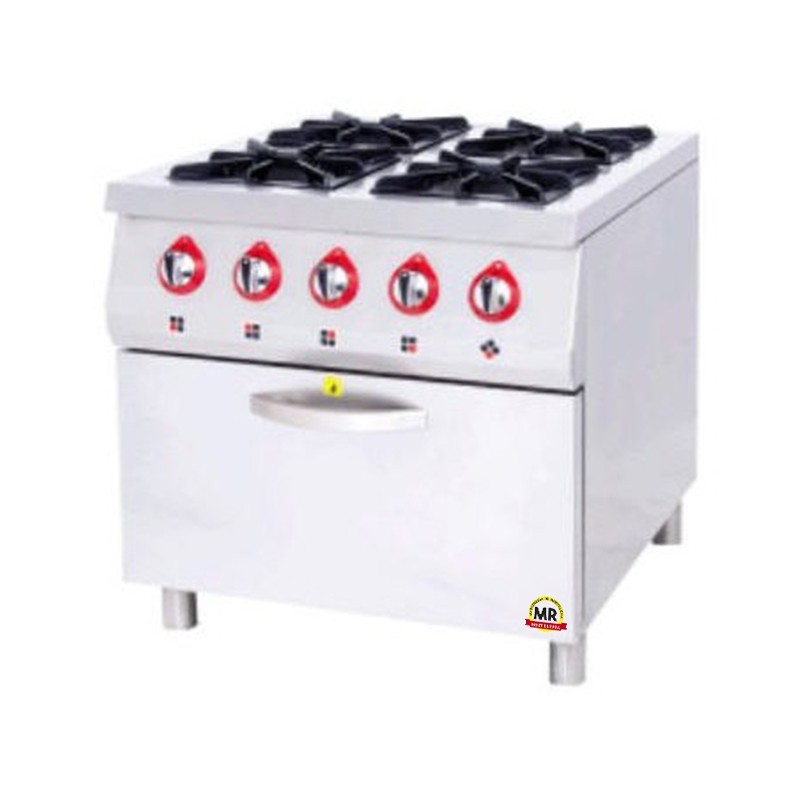 cocina con horno a gas