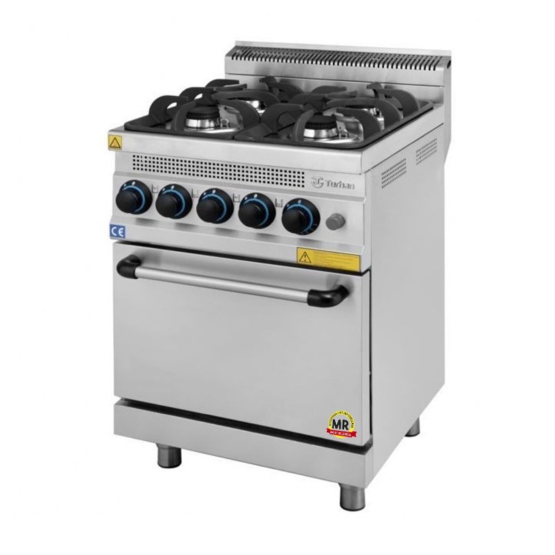 cocina a gas con horno