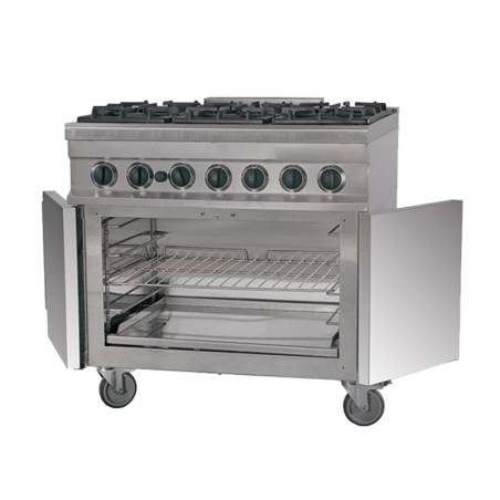 cocina con horno