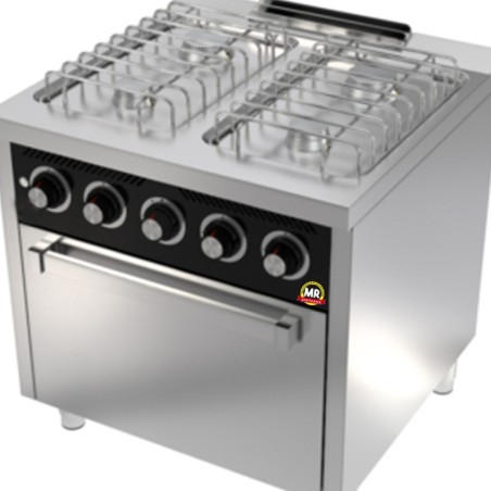 cocina con horno